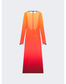 Courrèges | Women | Second Skin Dress | Gradient Sunset
