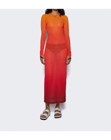 Courrèges | Women | Second Skin Dress | Gradient Sunset