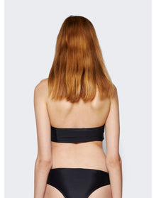 Courrèges | Women | Twist Tech Jersey Swim Top | Black