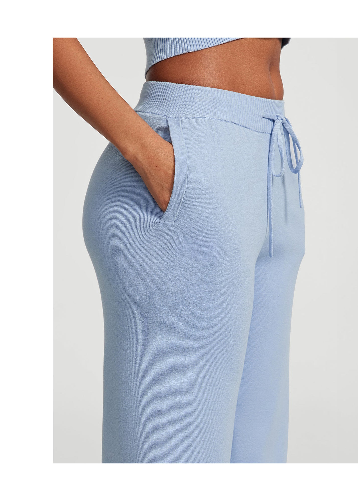 Cozy Luxe Sweatpants | Sky Blue
