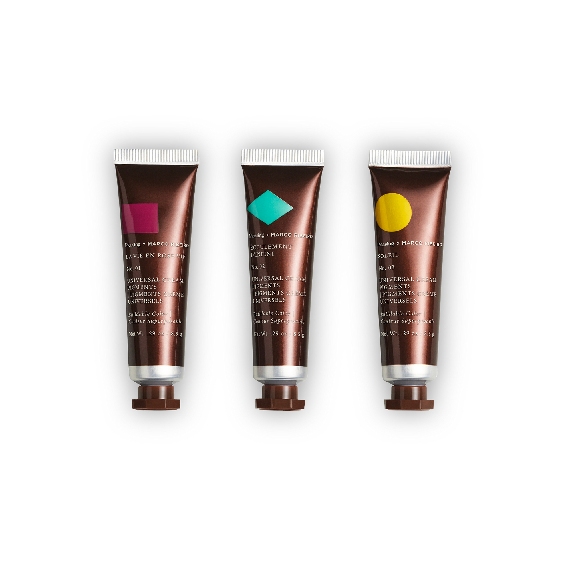 The Pleasing x Marco Ribeiro Universal Cream Pigments | Multicolor