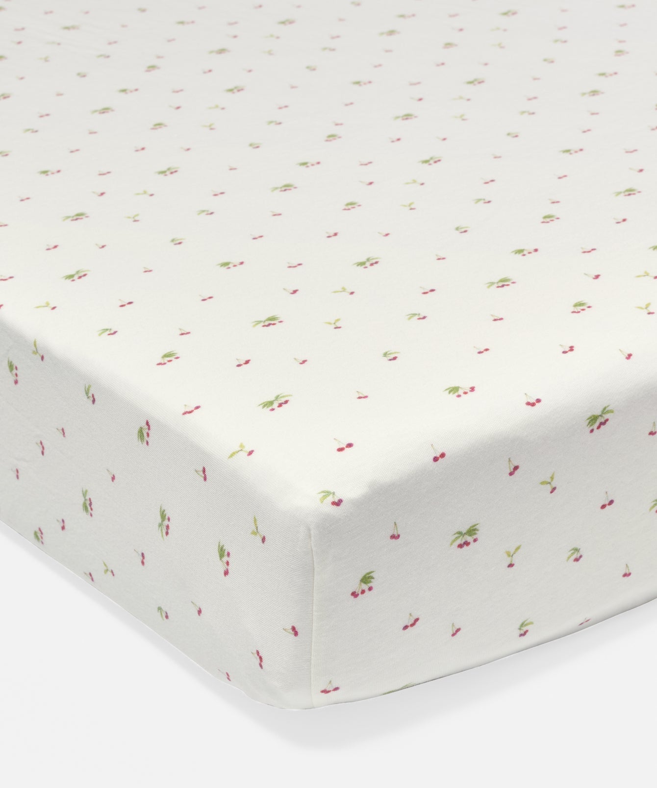Kids Unisex | Crib Sheet | Multi/White/Red