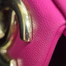 Chanel | Pre-Owned Small Lambskin Elegant Chain Single Flap | Pink/Dark Pink