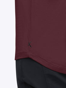 Mens | AO Polo | Signature-Fit PYCA Pro | Deep Cranberry