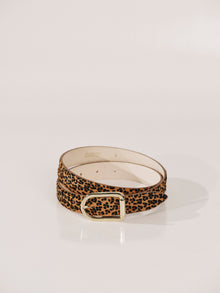 Mija Animal Belt | Cheetah & 24K Gold