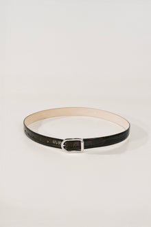 Mija Croco | Dark Chocolate Croco & Silver