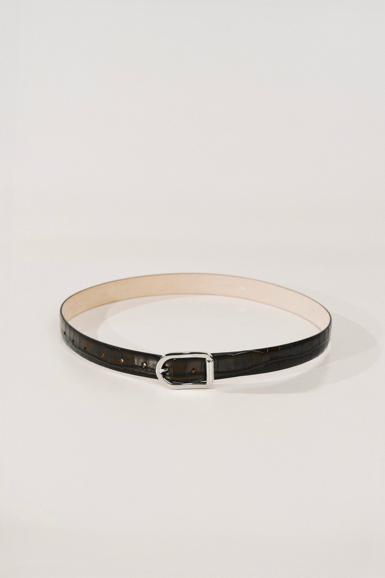 Mija Croco | Dark Chocolate Croco & Silver