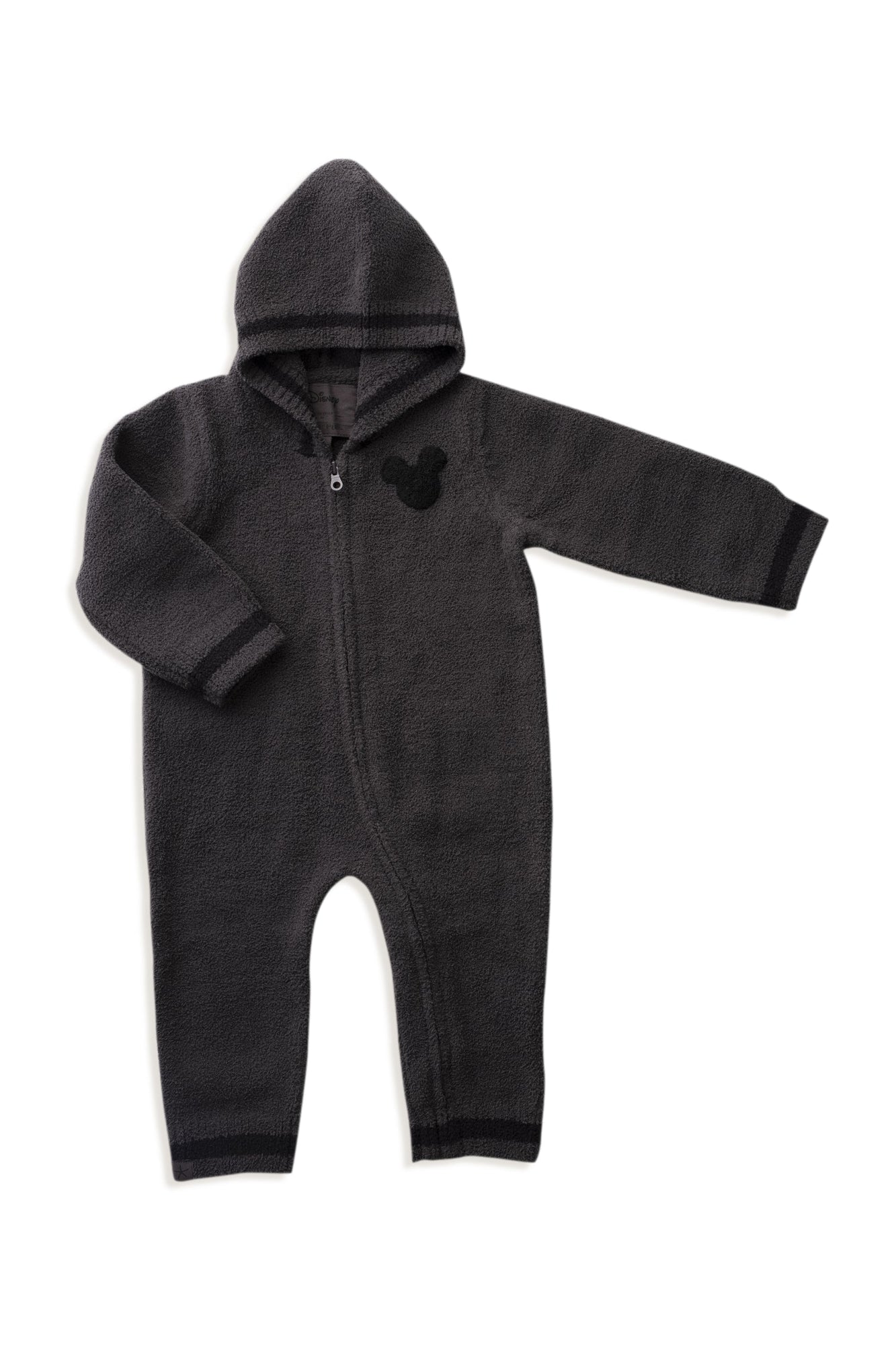 Baby | Cozychic Classic Disney Infant Mickey Playsuit | Carbon
