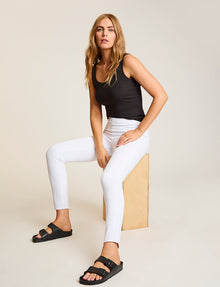 Do It All Denimï¿½ High-Rise Legging::White::Hover