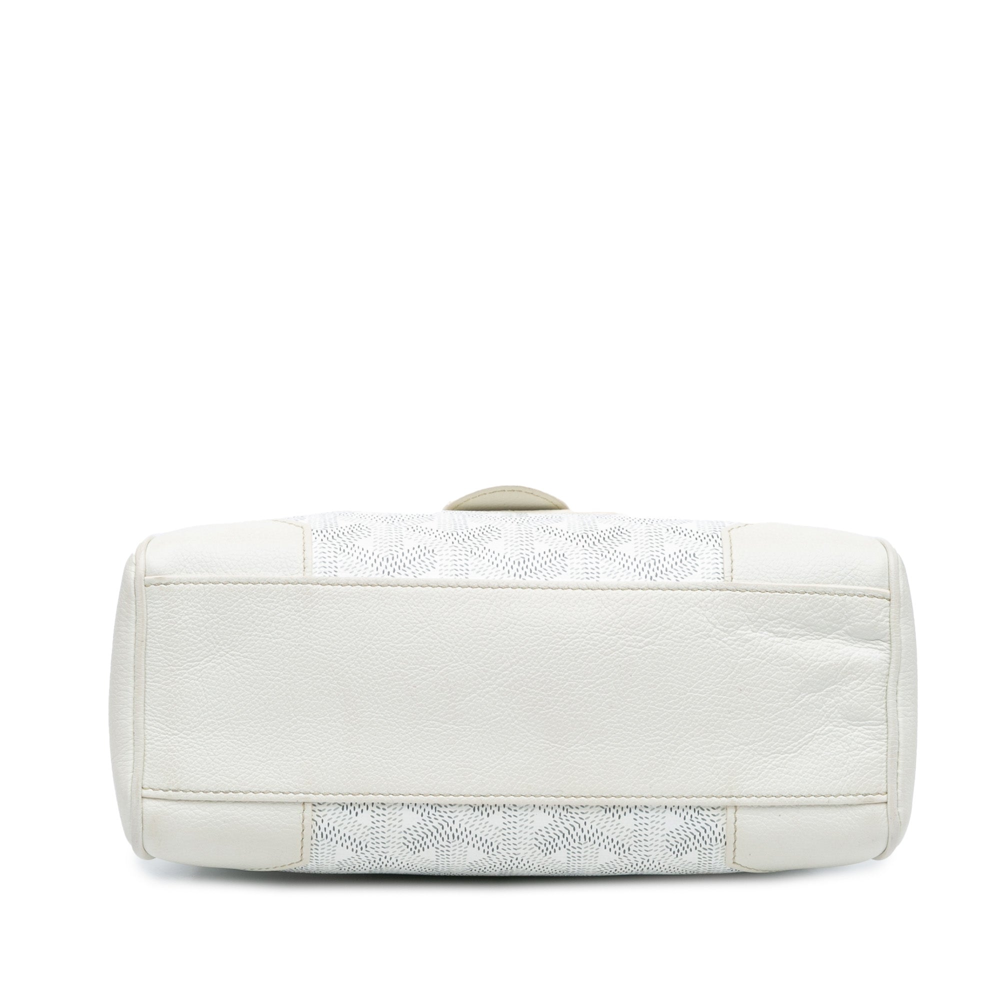 Goyard | Pre-Owned Mini Goyardine Saigon Souple - IV | White