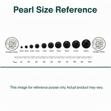 Round Stud Earrings | 14K Yellow Gold | 0.25 Carat Lab Grown Diamond/Black Tahitian Pearl | 12mm - 13mm | H-I-I2-I3