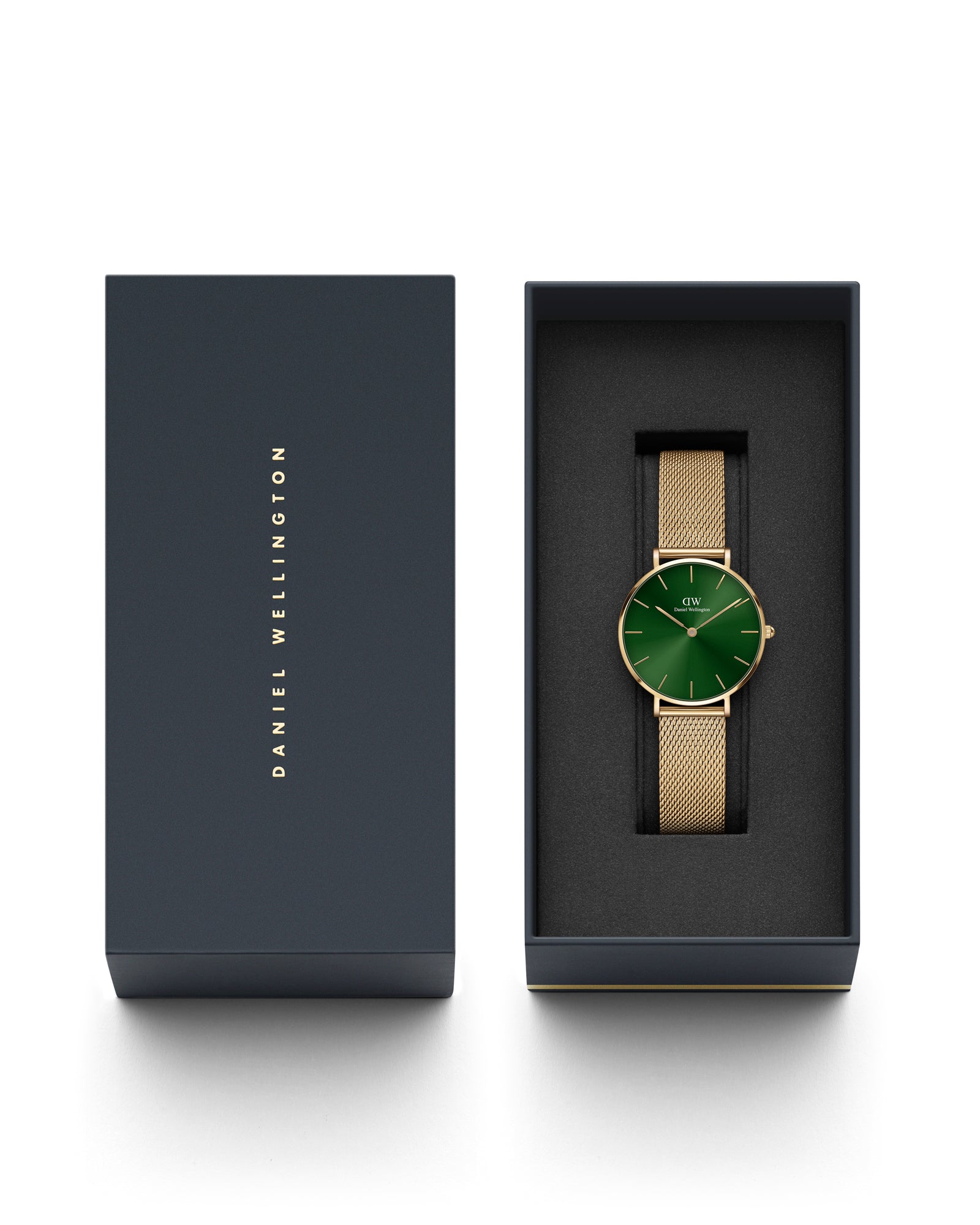 Womens | Petite Emerald | Dark Green | Gold