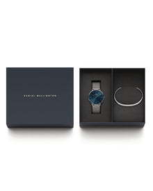 Mens | Classic Mesh Arctic & Classic Bracelet Set | Arctic Blue | Silver