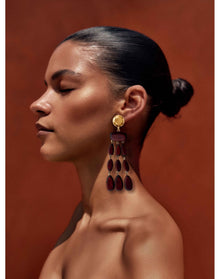 Dali Earrings | Gold-Plated Brass