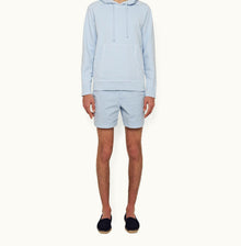 Dane Cotton Twill Longest-Length Cotton Twill Shorts | Ice Blue