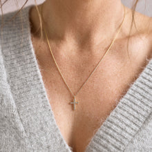 Harmony Necklace | Clear Crystal | 14K Gold Plated