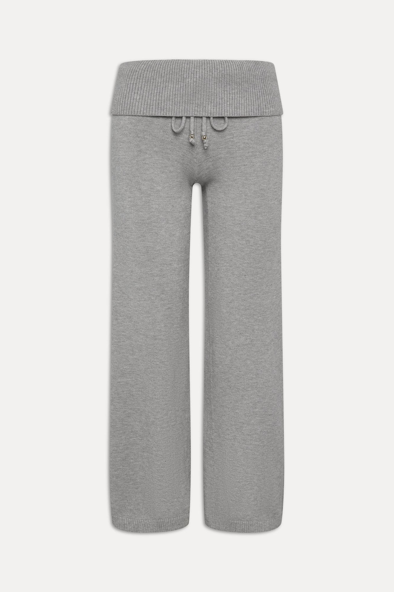 Dawson Knit Fold Over Pants - Cloud Cover
