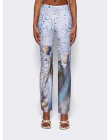 Di Petsa | Women | Lycra Trousers | Multicolor