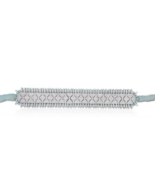 Diamond and Silver Gray Bracelet | Silver