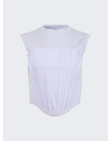 Dion Lee | Women | Corset Tank Top | Amethyst