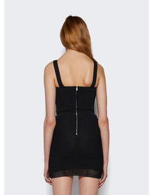 Dion Lee | Women | Crochet Suspend Corset Mini Dress | Black