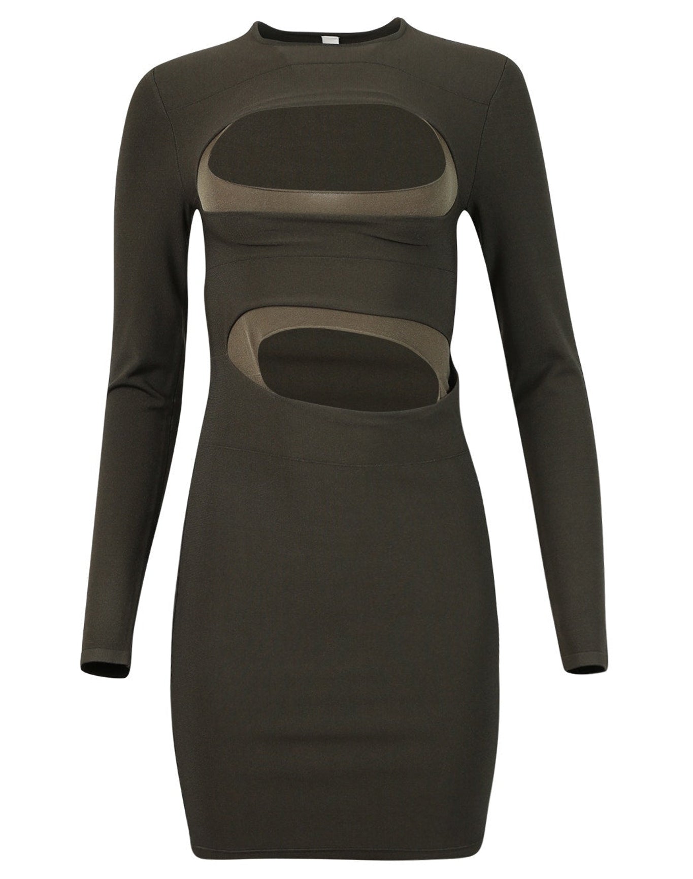 Dion Lee | Women | Double Hosiery Mini Dress | Dark Moss