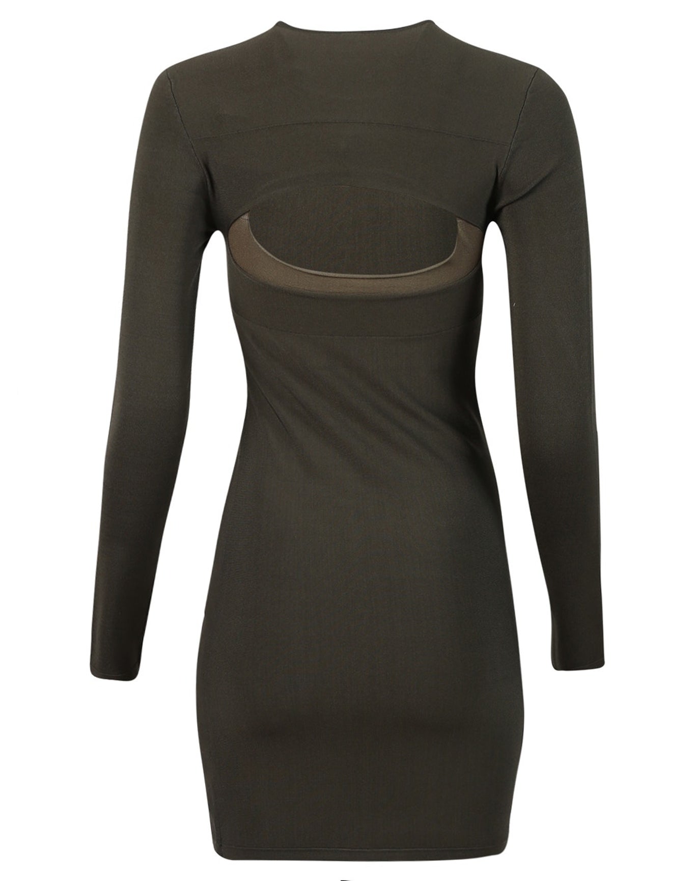 Dion Lee | Women | Double Hosiery Mini Dress | Dark Moss
