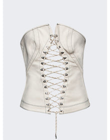 Dion Lee | Women | Hiking Laced Corset | Birch