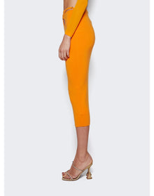Dion Lee | Women | Mobius Loop Midi Skirt | Citrine