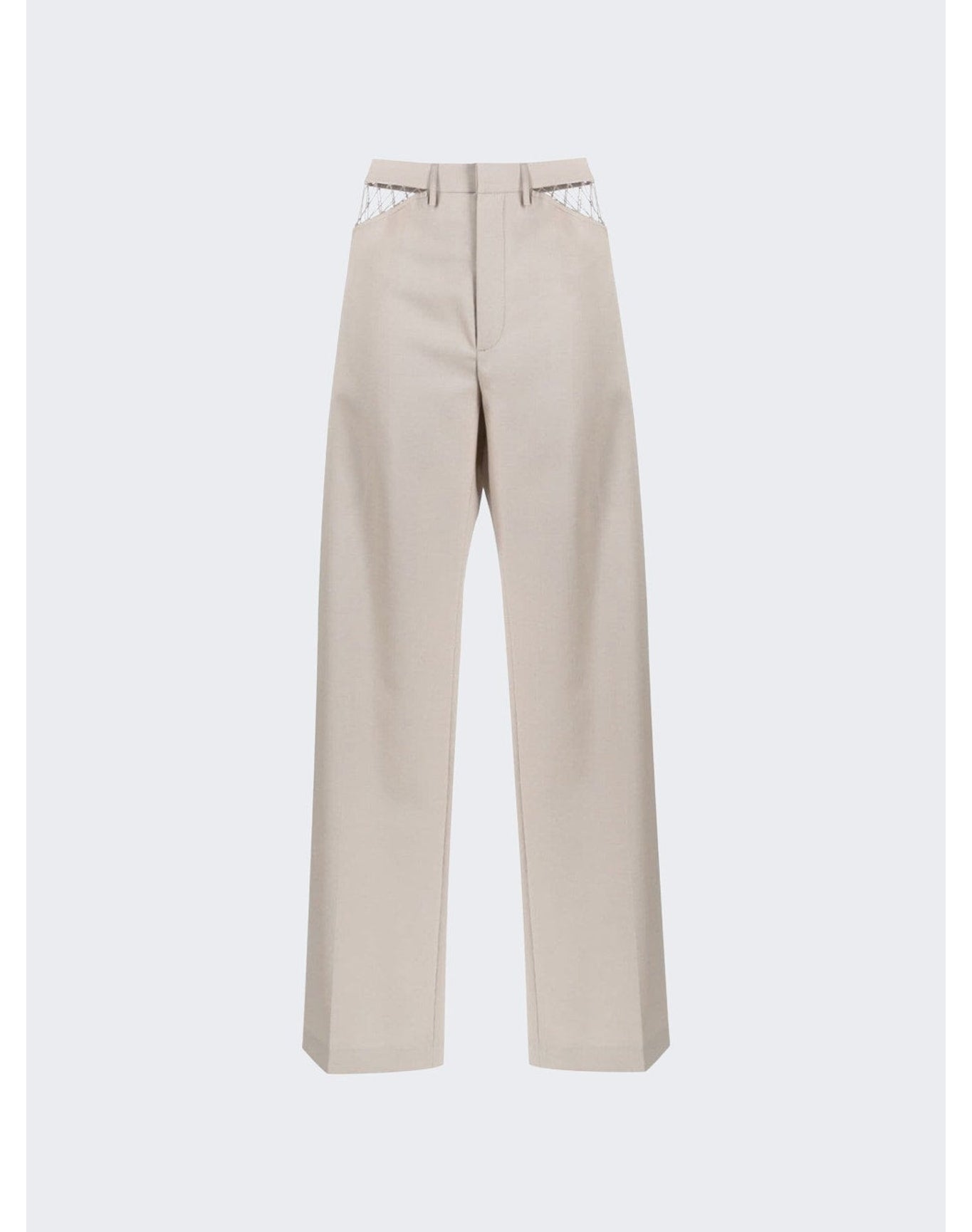 Dion Lee | Women | Picot Lace Pants | Alloy
