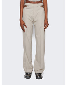 Dion Lee | Women | Picot Lace Pants | Alloy