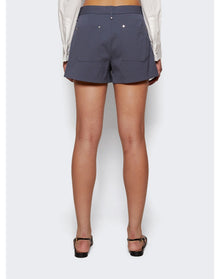 Dion Lee | Women | Riveted Tailored Short | Asphalt