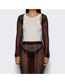 Diotima | Women | Gala Crystal Shrug | Multicolor