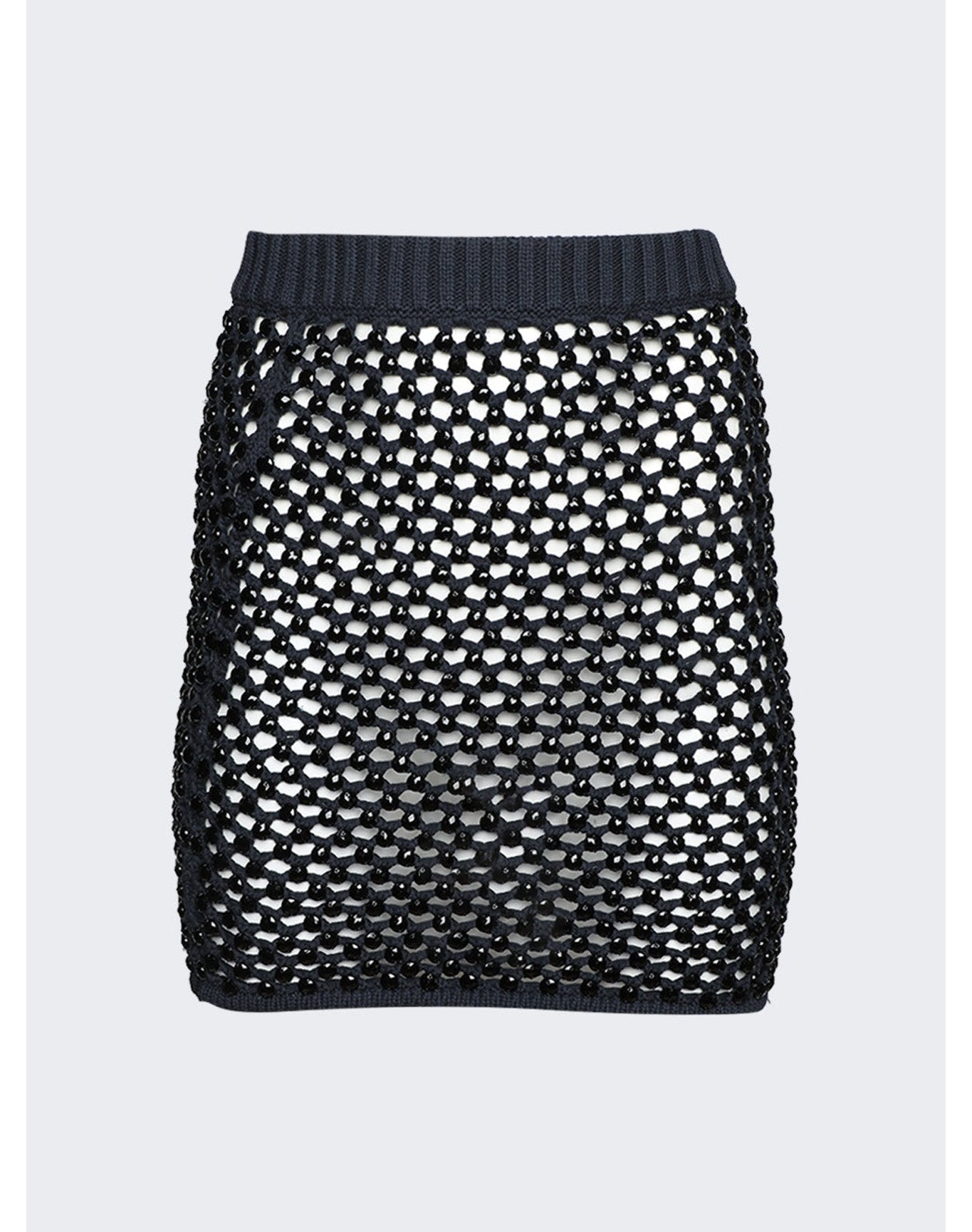 Diotima | Women | Mini Skirt In Crystal Mesh | Navy