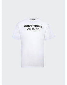 Don't Trust Anyone | Men | Tee | White