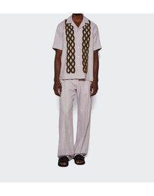 Dries Van Noten | Men | Belted Pants | Lilac