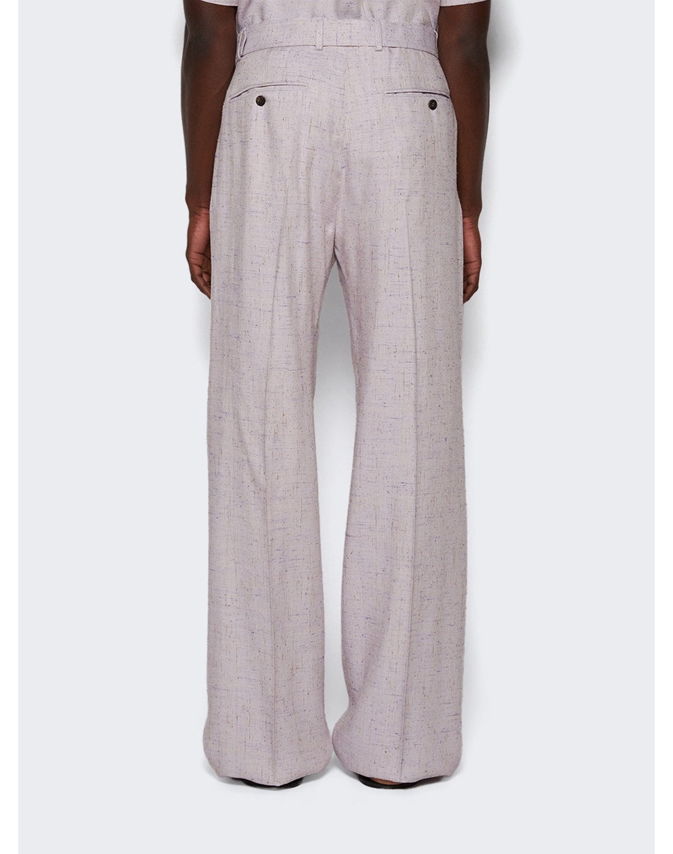 Dries Van Noten | Men | Belted Pants | Lilac