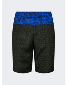 Dries Van Noten | Men | Parcher Shorts | Bottle Grey x Blue