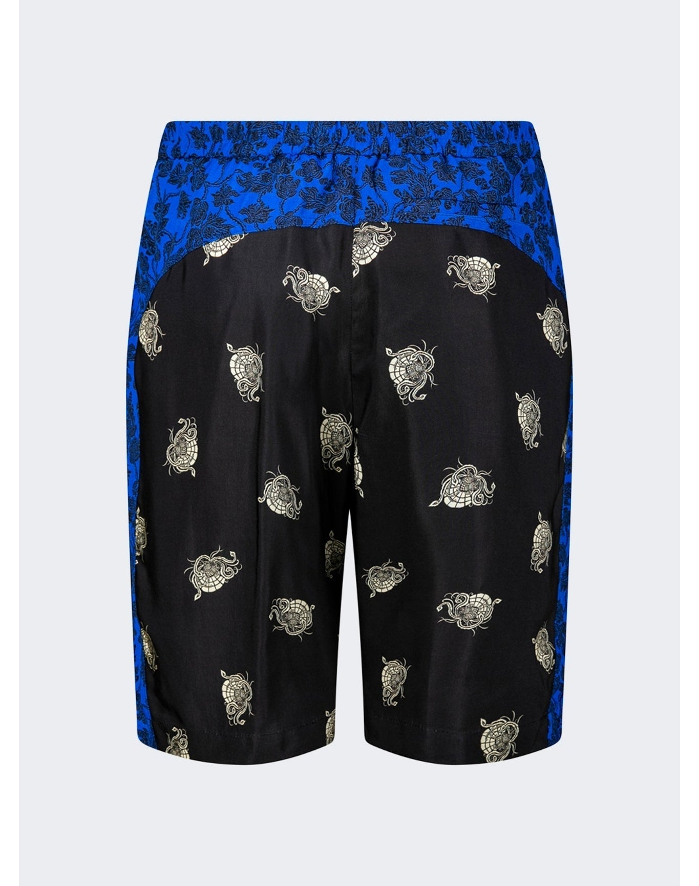 Dries Van Noten | Men | Parcher Shorts | Bottle Grey x Blue