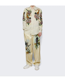 Dries Van Noten | Men | Penny Printed Pants | Beige