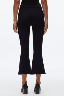 Compact Cropped Kickflare Pant | Midnight
