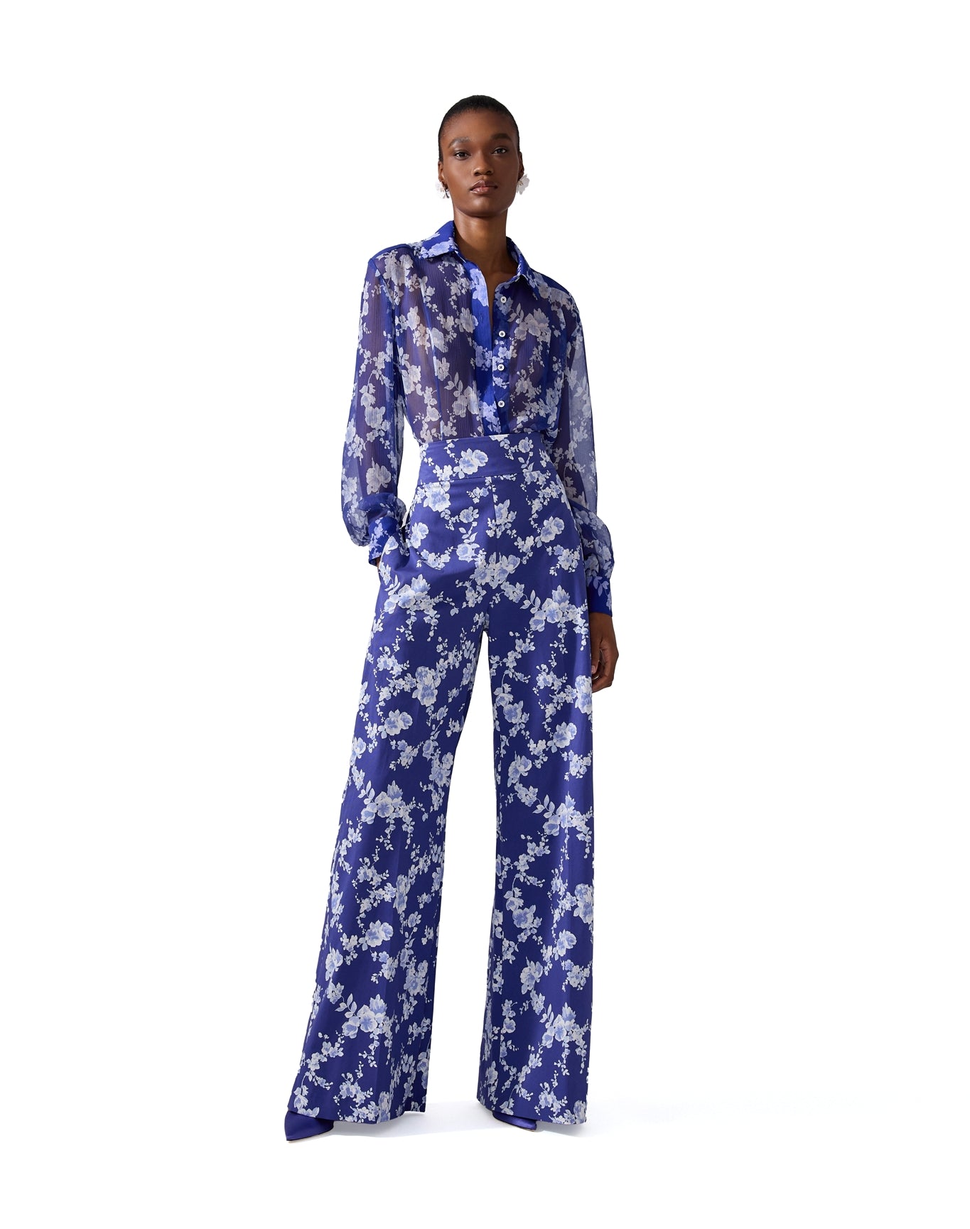 Wide Leg Pant | Nautilus Multi