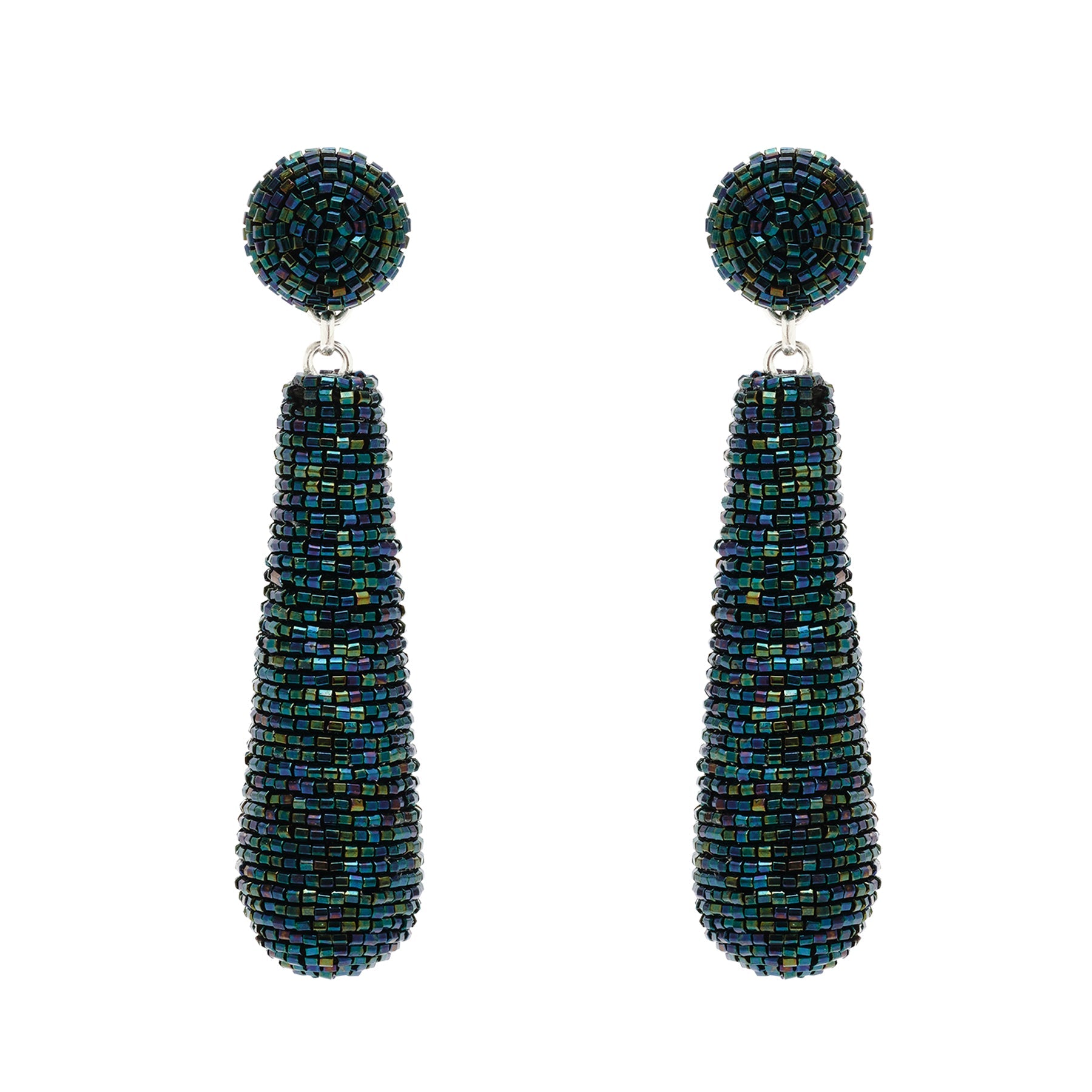 Tivoli Drop Earrings | Oil Slick | 14K Gold Plated Brass