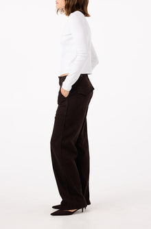 AMO Denim | Easy Army Slouch in Espresso