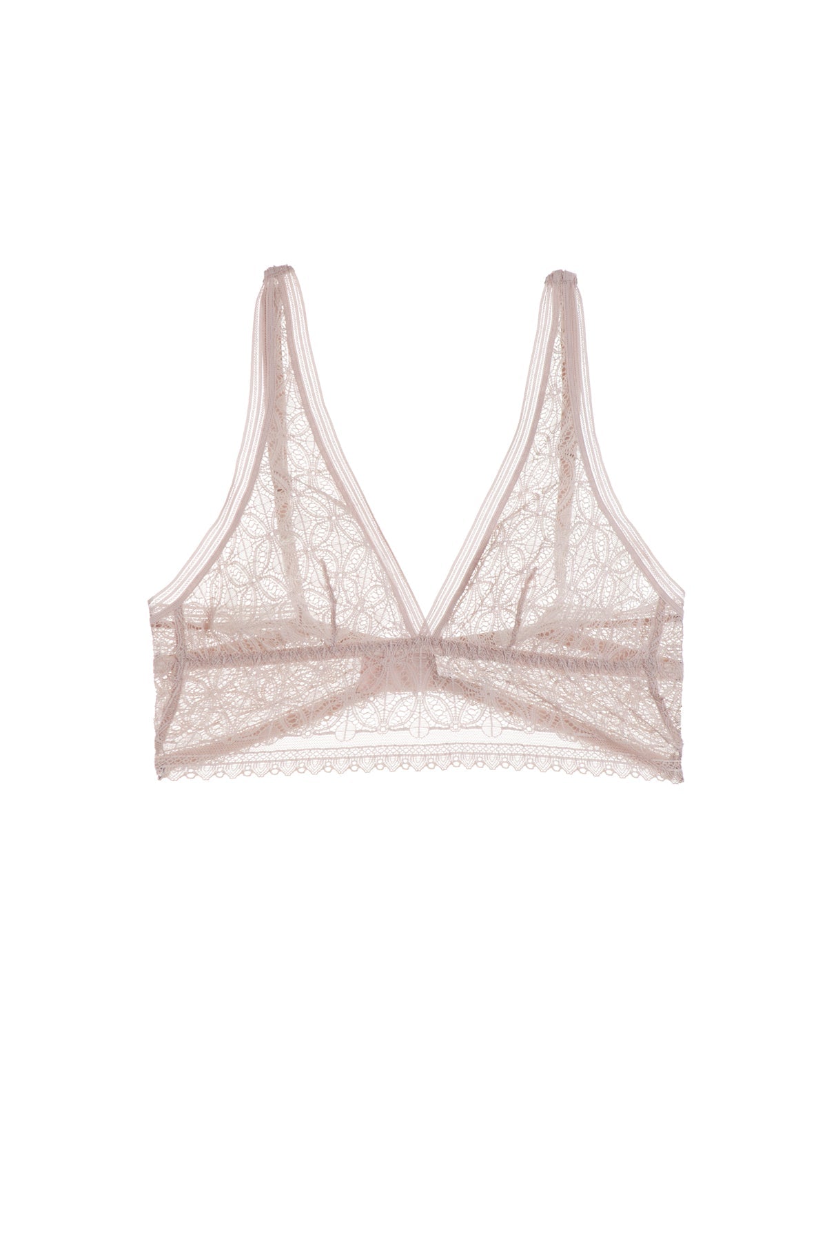 Chloe Soft Cup Longline Bra | Rose Quartz