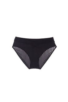 Ziggy High Waist Brief | Black