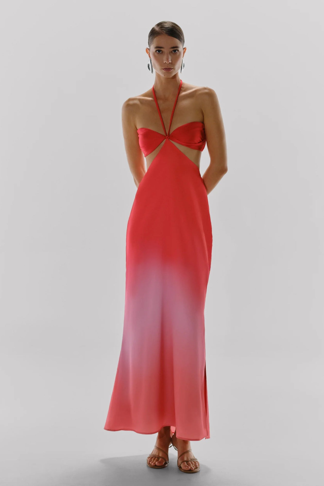 Riri Maxi Dress | Off Red