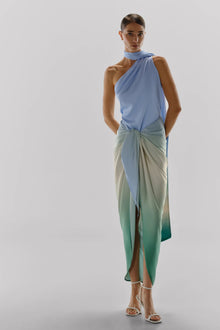 Lora Midi Dress | Algae