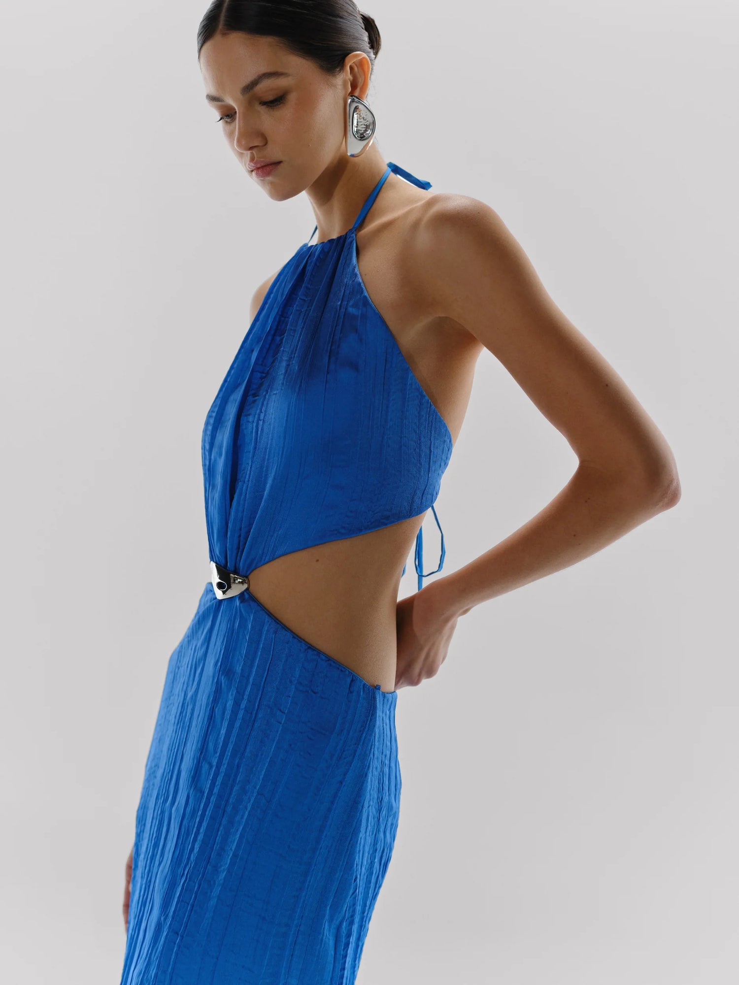 Lexi Maxi Dress | Zircone Blue