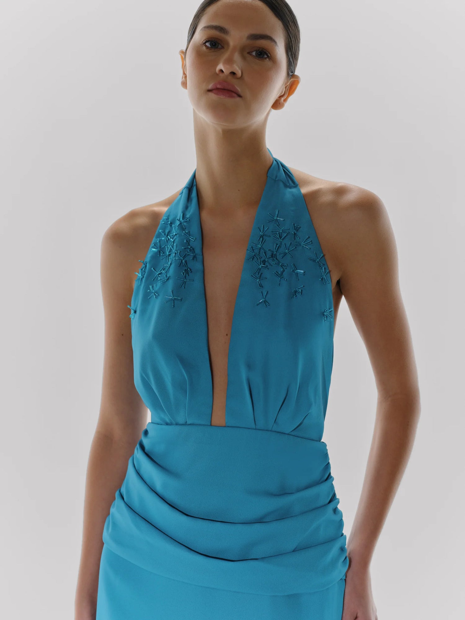 Dune Maxi Dress | Light Blue